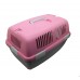 FixtureDisplays® Portable Dog Carrier, Pet Tote, Kennel , Travel Dog Crate 12215-3-PINK